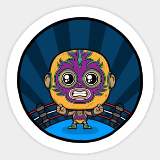 Lil' Luchador Sticker